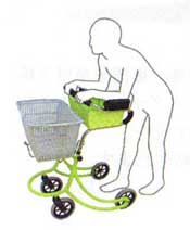 買い物をリハビリに変える『カート』