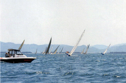 県内最大規模のヨットレース「ヤンマーカップ2016」