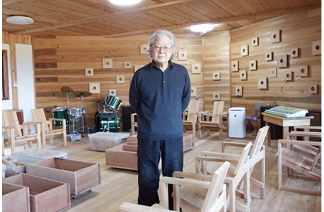 湖南市・オータンの森にミニコンサートホール開く