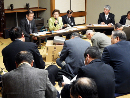 浸水家屋集中の長浜市虎姫地域