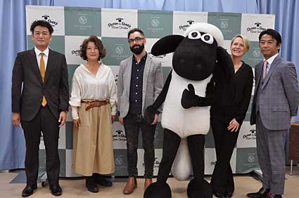 来春、「ひつじのショーン」の世界が米原に