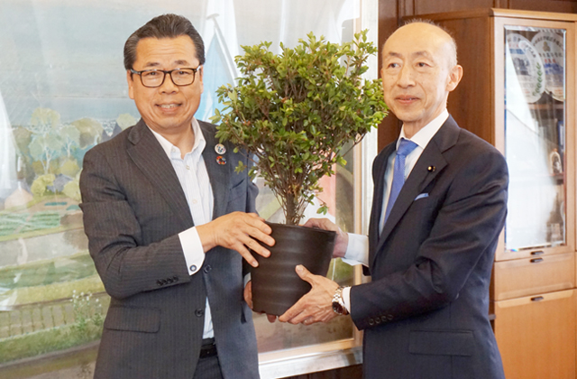 緑と水の豊かな湖国のいい循環に