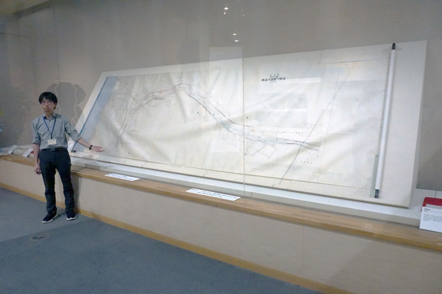 琵琶湖博物館 古地図から川との関わりを知る