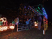 地域を照らすイルミネーション「ルミネひばり野２００８」