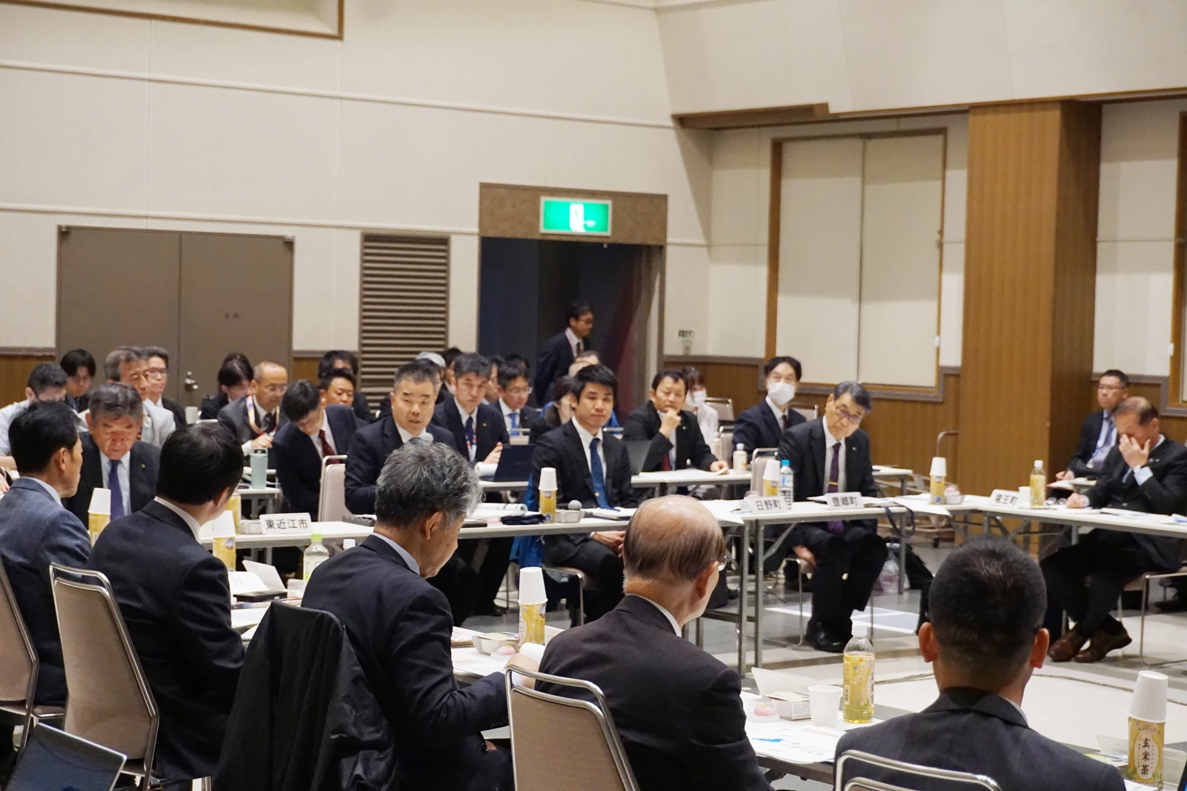 日野町で県首長会議開催　滋賀ＤＣに向け意見交換