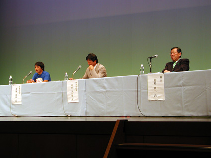 4区の候補3人が公開討論