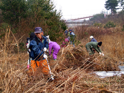 「第１回善光寺川環境美化作戦」まちを愛する心と力が結集