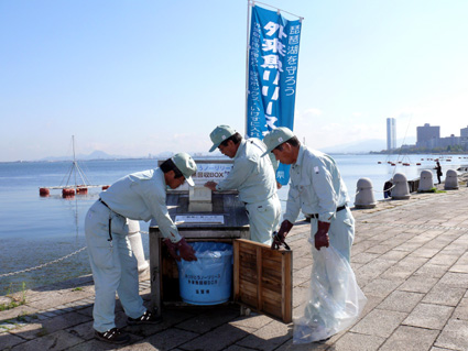 外来魚回収ボックス 昨年度の回収量