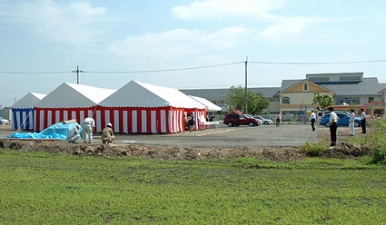 八日市南小分割2校目 新八日市南小・起工式