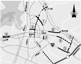 動き出した 八日市の道路 ほか (2002年1月3日号)
