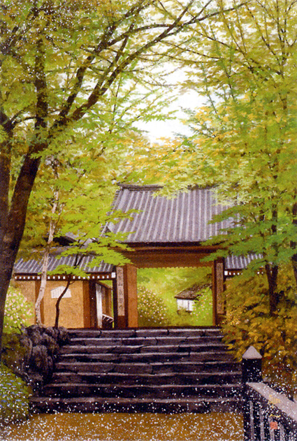 市の文化、中路融人日本画展「ふるさと近江の心象風景」 | 滋賀報知新聞