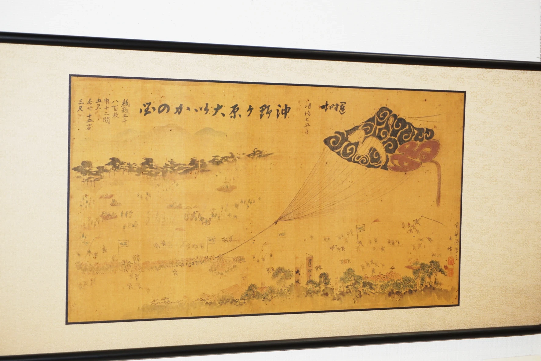 明治の飛揚図など5点寄贈