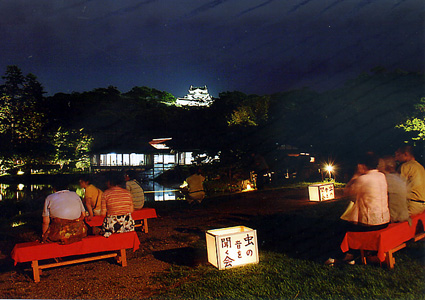 玄宮園で虫の音を聞こう!!