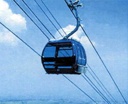 まるで湖上を空中散歩する気分「びわこ箱館山ゆり園」オープン