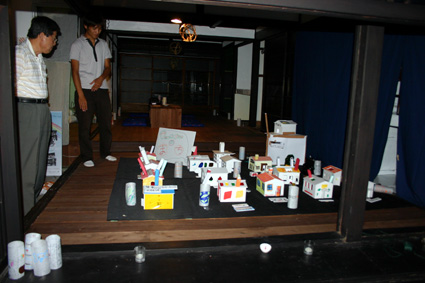 住宅などでのまちなか分散展示 ヴォーリズ展in近江八幡