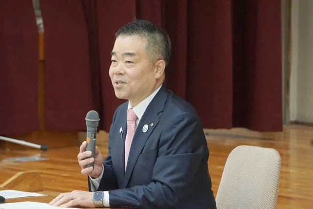 県庁新年度スタートに知事が訓示「3つの“アイ”を大切に」