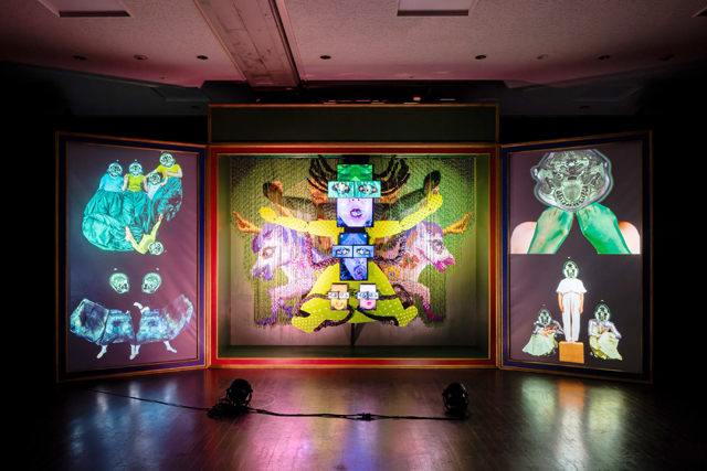 県立美術館「笹岡由梨子のパラダイス・ダンジョン」