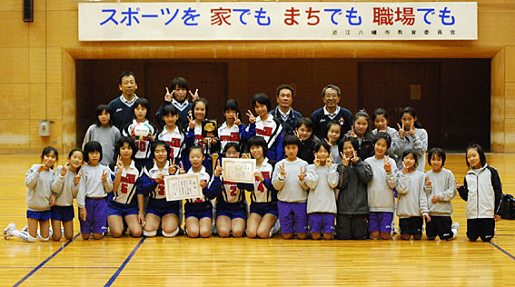 能登川南スポ少　３連覇！