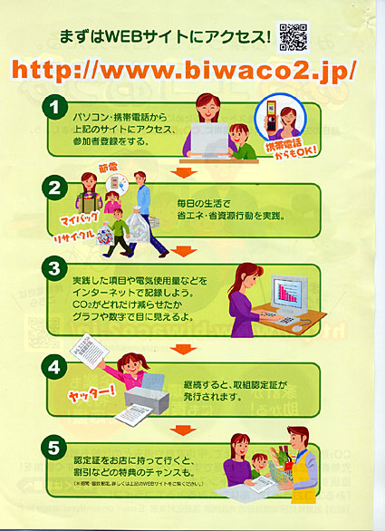 CO2削減にチャレンジ