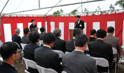 市内２番目の応急給水拠点　緊急災害時に対応