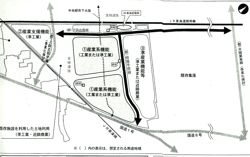 環境関連の企業誘致するまちづくり 嘉田知事、基本構想を地権者へ説明