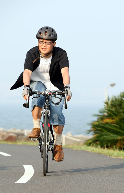 自転車ツーキニスト疋田さん迎え講演会