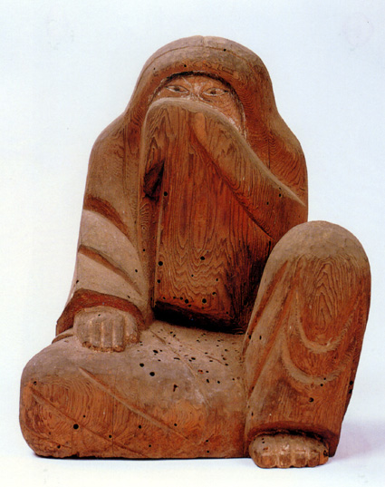 神々の像をまつる 安土城考古博物館 きょうから　新春テーマ展示