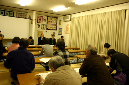 安土町　第２回住民説明会はじまる　近江八幡との法期限内合併