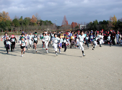東近江市駅伝競走大会に85チーム スポ少　八日市ビクトリー優勝