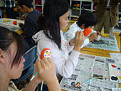 能登川南小で郷土学習